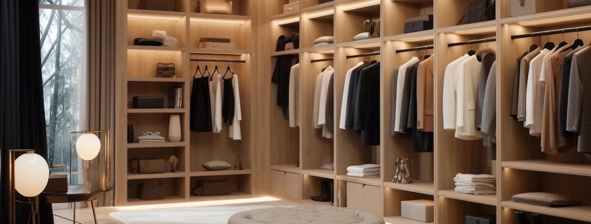 Dressing sur-mesure et agencement intérieur : optimiser l’espace avec élégance