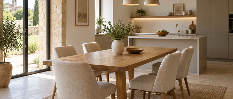 Table et chaise à Charlieu : aménager un coin repas cohérent avec sa cuisine